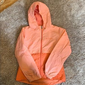 Lined rain coat